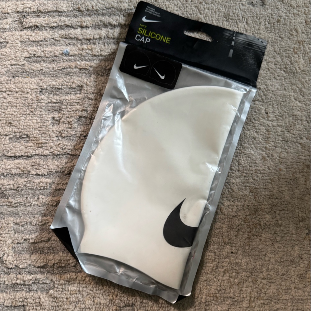 New Nike silicone swim cap